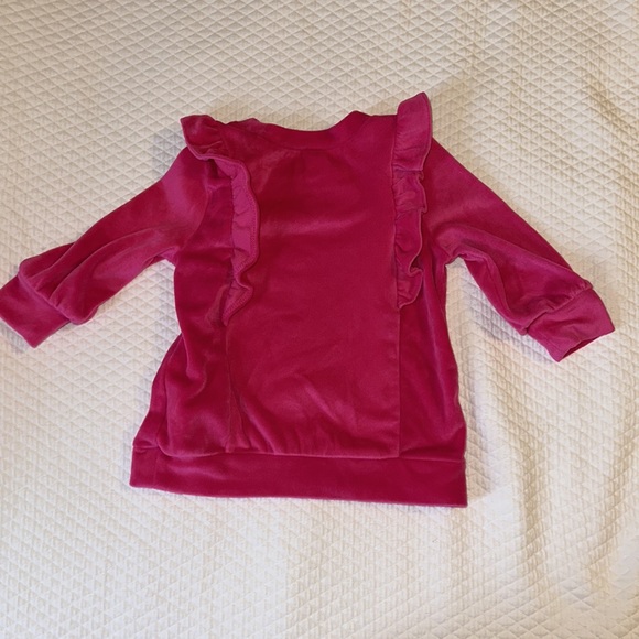 Pink Velour Sweater - Picture 2 of 4